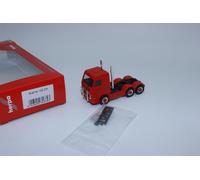 Herpa 316743 Scania 143 Streamline Camión De Tres Ejes Rojo 1:87 H0 NUEVO OVP