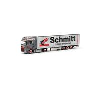 Herpa 317405 - 1:87 DAF Xg + Semirremolque de Línea Baja "Schmitt Seligenstadt"