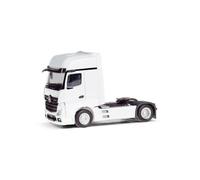 Herpa Modelo de camión Mercedes-Benz Actros L Gigaspace Cabeza tractora de 2 Ejes, Miniatura a Escala 1:87, Pieza de colección, plástico