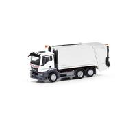 Herpa 319010 - 1/87 MAN TGS NN Camión De Basura FAUN VARIOPRESS, Blanco - Nuevo