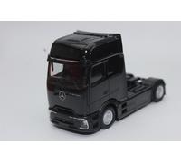 Herpa Modelo reducido camión Mercedes-Benz eActros Procabin GigaSpace tractora 2 Ejes, Negro, Miniatura a Escala 1:87, Pieza de colección, Made in Germany, plástico