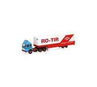 Herpa 320696 - 1:87 Camión Diesel 6x4 Jumbokoffer 'RO-TIR' (Rumanía)