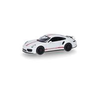 Herpa 420358-002 Auto Porsche 911 (991) Turbo 1:87 Carrara Blanco Nuevo