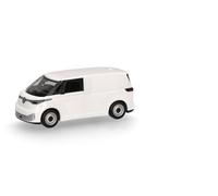 Herpa 421164 - 1:87 Volkswagen (VW) ID. Buzz Cargo, Blanco Caramelo - Nuevo