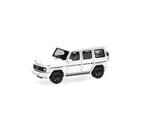 Herpa 421195 - 1/87 Mercedes-Benz G 580 Con Tecnología EQ (N465), Blanco - Nuevo