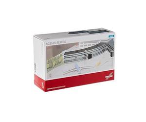 herpa 519823 - Edificio del Aeropuerto - 2 Salas de Salida, Miniatura para retocar, coleccionar y como Regalo
