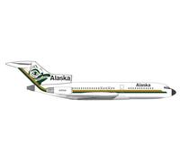 Herpa 537292 - 1/500 Alaska Airlines Boeing 727-100 - Totem Pole Colors - Nuevo