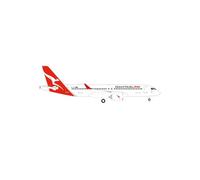 herpa Avión en Miniatura Airbus A220-300 - VH-X4B “Koala” QantasLink, Escala 1:500, Pieza de colección, Modelo sin Soporte, Metal