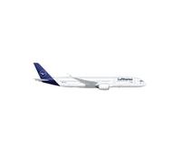 Herpa Avión en Miniatura Lufthansa Airbus A350-900 - D-AIXT Leipzig, Miniatura a Escala 1:200, Pieza de colección, Modelo sin Base, plástico