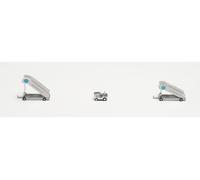 Herpa 571890 - 1/200 Escalera Histórica De Pasajeros Pan Am (2) Con Tractor (1)
