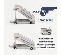 HERPA 571906 1/200, Pan American World Airways histórico pasajero escaleras-t...