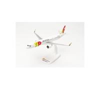 Herpa Miniatura del avión Tap Air Portugal Airbus A321LR - 'CS-TXF Amália Rodrigues - Snap-Fit, Escala 1/200, Modelo prefabricado, maqueta de colleción, modelismo, Avion con Soporte, Figura plástico