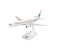 Herpa avión Snap-Fit en Miniatura Pan Am Boeing 757-200 "Tracing The Transatlantic, Miniatura a Escala 1:200, Pieza de colección, Modelo con Base, plástico