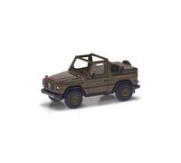 Herpa 700863 - 1/87 Puch G-Klasse, Abierto "Ejército Austríaco" - Nuevo