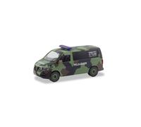 Herpa 700917 Auto Volkswagen (VW) T6.1 Bus Feldjäger 1:87 Blanco Nuevo