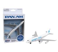 Herpa 86RT-0314 - Pan Am Airplane, Boeing 747, Modelo de avión, piloto, Modelo en Miniatura, Modelo Escala, Coleccionable, Juguete, Metal, plástico, Multicolor - Escala 1:500