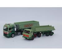 Herpa 956000 Set Camión Geiger MAN TGS Volquete H0 1:87 Limitado OVP