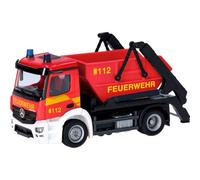Herpa 098250 - 1:87 Mercedes-Benz Actros S Absetzkipper AK12 "Bomberos" - Nuevo