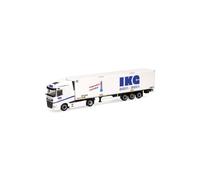 Herpa 9959018 - 1/87 DAF XG Camión Refrigerado Remolque "IKG Spedition" - Nuevo
