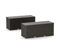 herpa Accesorio 2X contenedores de 20 pies Bundeswehr, Verde Bronce (sin impresión) a Escala 1:87, Modelo en Miniatura, Plástico