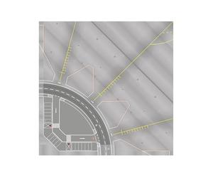 herpa Accesorios, Accesorios de Aeropuerto, Accesorios de Ferrocarril en Miniatura, Aeropuerto, Placas de Rampa/Torre en Escala 1:200, Modelo en Miniatura, plástico