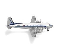 Herpa Aeroplano in Miniatura Air France Douglas DC-4 Scala 1:200, Modello finito, Modello da Collezione, modellismo, Aeroplano con supporto, Figura Metal