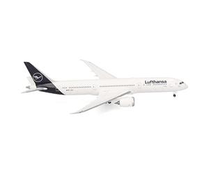 herpa Airhansa Boeing 787-9 Dreamliner - Avión en Miniatura a Escala 1:500, Coleccionable, Modelo sin Soporte, Metal, Normal