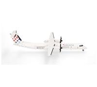 herpa Avión en Miniatura Croatia Airlines Bombardier Q400 - “Zagorje” - 9A-CQE, Escala 1:200, Pieza de colección, Modelo sin Soporte, Metal