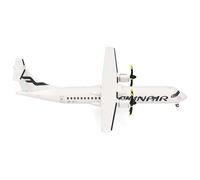 herpa Avión en Miniatura Finnair ATR-72-500, Escala 1:200, Pieza de colección, Modelo sin Soporte, Metal.