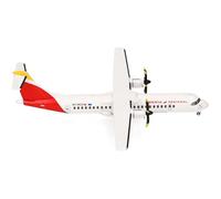 herpa Avión en Miniatura Iberia Regional ATR-72-600, Escala 1:200, Pieza de colección, Modelo sin Soporte, Metal.