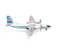 herpa avión en Miniatura Lot Polish Airlines Antonov AN-24B, Escala 1:200, artículo de colección, Modelo sin Base, Metal