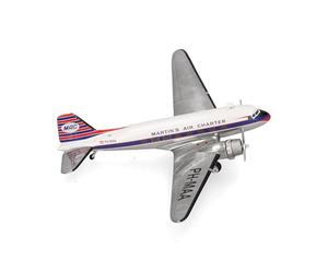 herpa avión en Miniatura Martin's Air Charter Douglas DC-3 - PH-MAA, a Escala 1:200, artículo de colección, Modelo sin Base, Metal