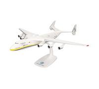 herpa Avión Snap-Fit Antonov Airlines Antonov AN-225 «Mriya», Escala 1:250, Pieza de colección, Modelo con Soporte, plástico