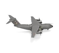 herpa Avión Spanish Air Force Airbus A400M Atlas (ala 31), Zaragoza - 50 Aniversario, Escala 1:500, Pieza de colección, Modelo sin Soporte, Metal