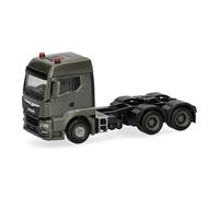 herpa Camión en Miniatura Man TGS TM Cabeza tractora de 3 Ejes (6x4), a Escala 1:87, Pieza de colección, Fabricado en Alemania, plástico