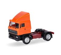herpa camión en Miniatura RABA tractora 2 Ejes, Naranja, Miniatura a Escala 1:87, artículo de colección, Made in Germany, plástico