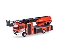 herpa Camión Modelo Mercedes-Benz Atego '13 Escalera Aérea Rosenbauer Bomberos de Bremen, Miniatura a Escala 1:87, Pieza de colección, plástico