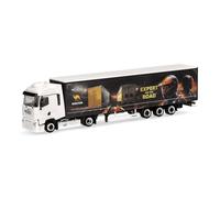 herpa Camión Modelo Renault T Facelift de Lona Baja SFT/Wielton (Baviera/Kups) en Miniatura a Escala 1:87, Coleccionable, Fabricado en Alemania, plástico