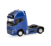 herpa Camión Volvo FH GL XL 2020 Electric, Cabeza tractora, Azul, Escala 1:87, Pieza de colección, plástico