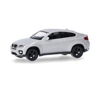 Herpa 024037-004 - 1/87 BMW X6 (E71), Titan Plata Mate - Nuevo