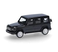 herpa Coche en Miniatura Mercedes-Benz Clase G (W465), Negro, Escala 1:87, Pieza de colección, Modelo de plástico