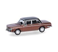 herpa Coche Modelo Simca 1301 Special, Miniatura a Escala 1:87, Pieza de colección, Fabricado en Alemania, Modelo de plástico, Color: Cobre metálico.