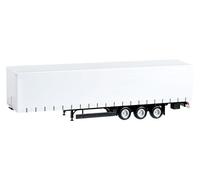 herpa Corona 076302-002 Corona 076302-002 - Semirremolque de 3 Ejes con protección en U en Miniatura para Manualidades, coleccionar y como Regalo, Multicolor