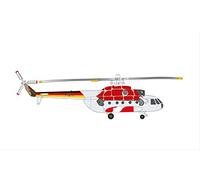Herpa-Ejército Alemán Mil Mi-8TB Hip 1993, Color Blanco (571197)