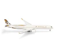 Herpa Etihad Airways Airbus A350-1000 - Modelo de avión en Miniatura a Escala 1:500, Modelo de avión Coleccionable, sin Soporte, Metal