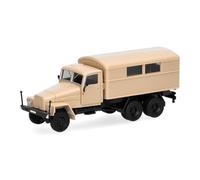 Herpa IFA G5 camión con Caja, Modelo Militar | Modelo fiel al original a escala 1:87, vehículo de plástico, coleccionistas y aficionados a los camiones a partir de 14 años