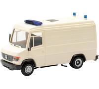 Herpa Kit de construcción de maquetas minikit Mercedes-Benz Vario RTW (1 Unidad) Miniatura a Escala 1:87, Kit para maquetas, de plástico, Color Blanco