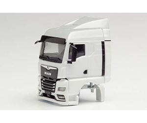 herpa Man Man 085151 Man Man Man Man Man TGX GM, con Guardabarros y chasis, Color Blanco