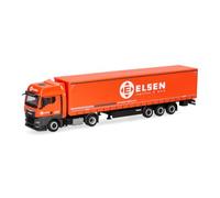 Herpa Man TGX GX semirremolque, Modelo de camión a Escala 1:87 | Modelo miniatura de camión fiel al original, de plástico, para coleccionistas a partir de 14 años, fabricado en Alemania