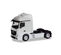 Herpa Mercedes-Benz Actros Streamspace 2.3 Trailer 2-axle, White. 1:87